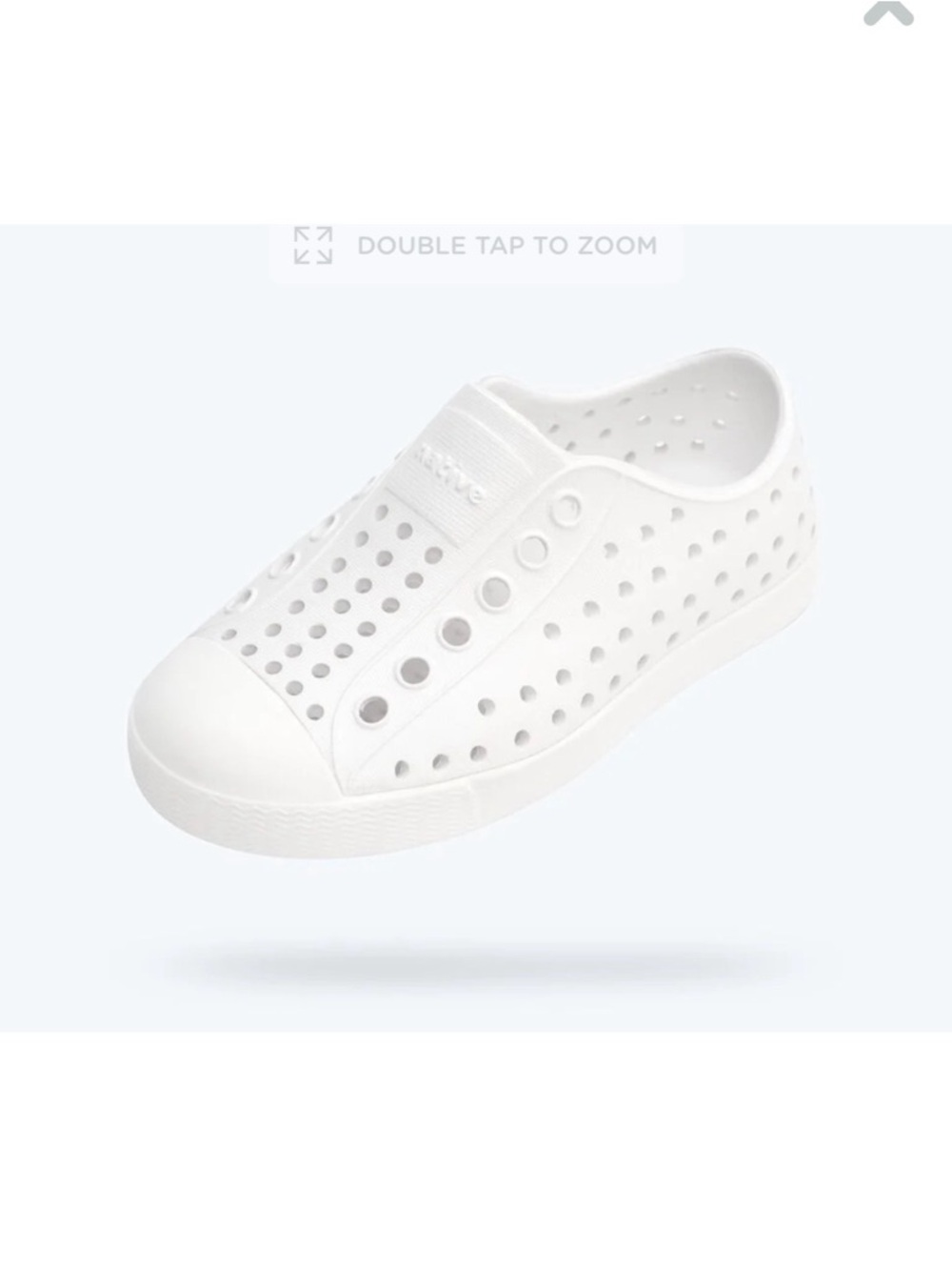 Native Jefferson Toddler Shoes, White